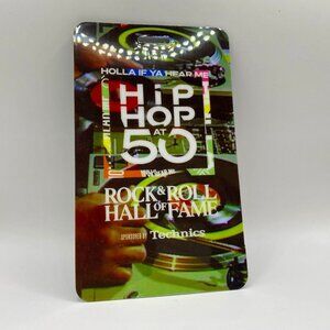 Limited Edition Hip Hop at 50: Rock & Roll Hall of Fame Badge